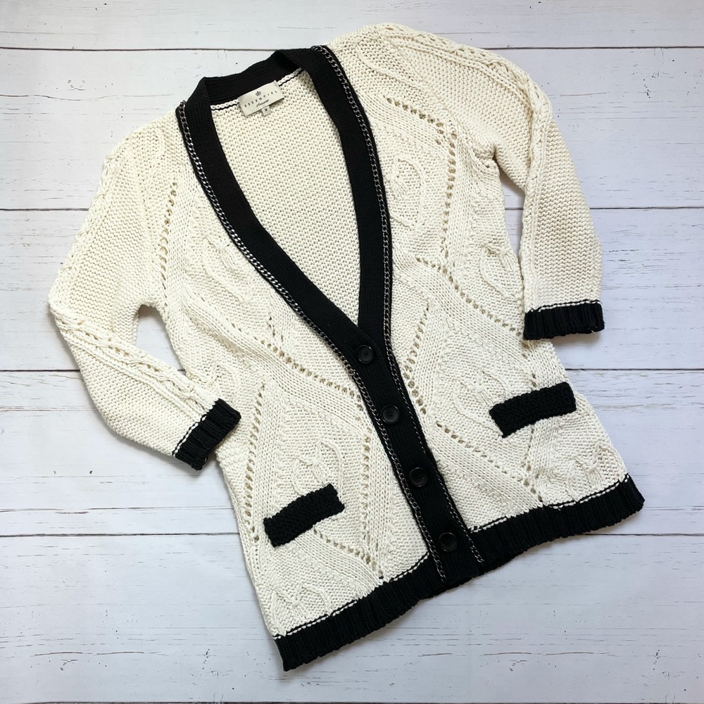 Essentiel Antwerp Knit Button Up Sweater